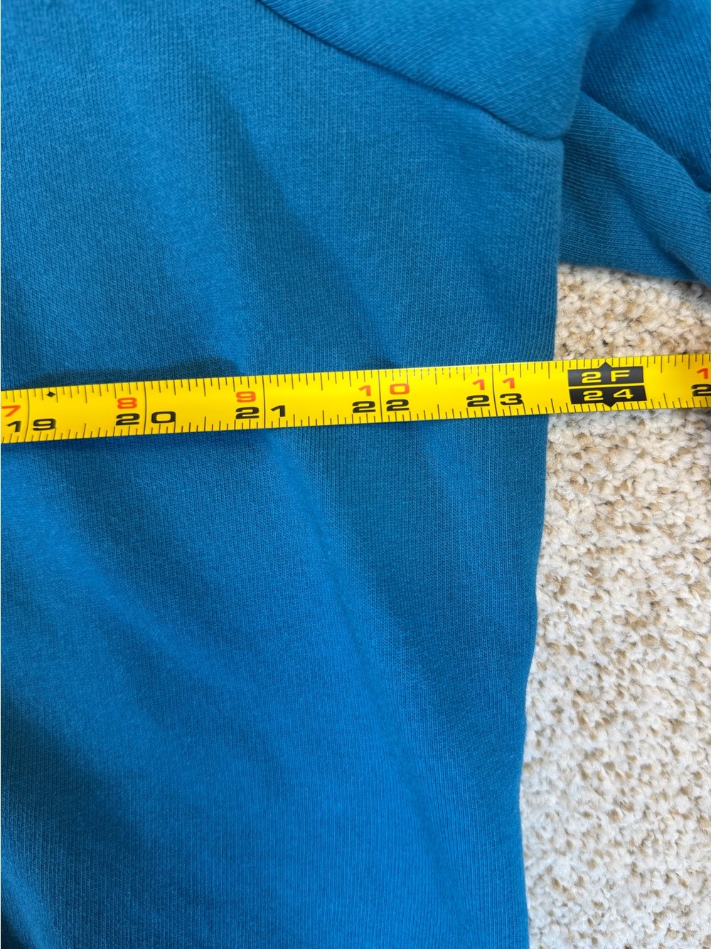 Cabelas Hoodie Mens XL Blue Logo Cotton The Great Outdoors Hunting Sweatshirt - Picture 5 of 6
